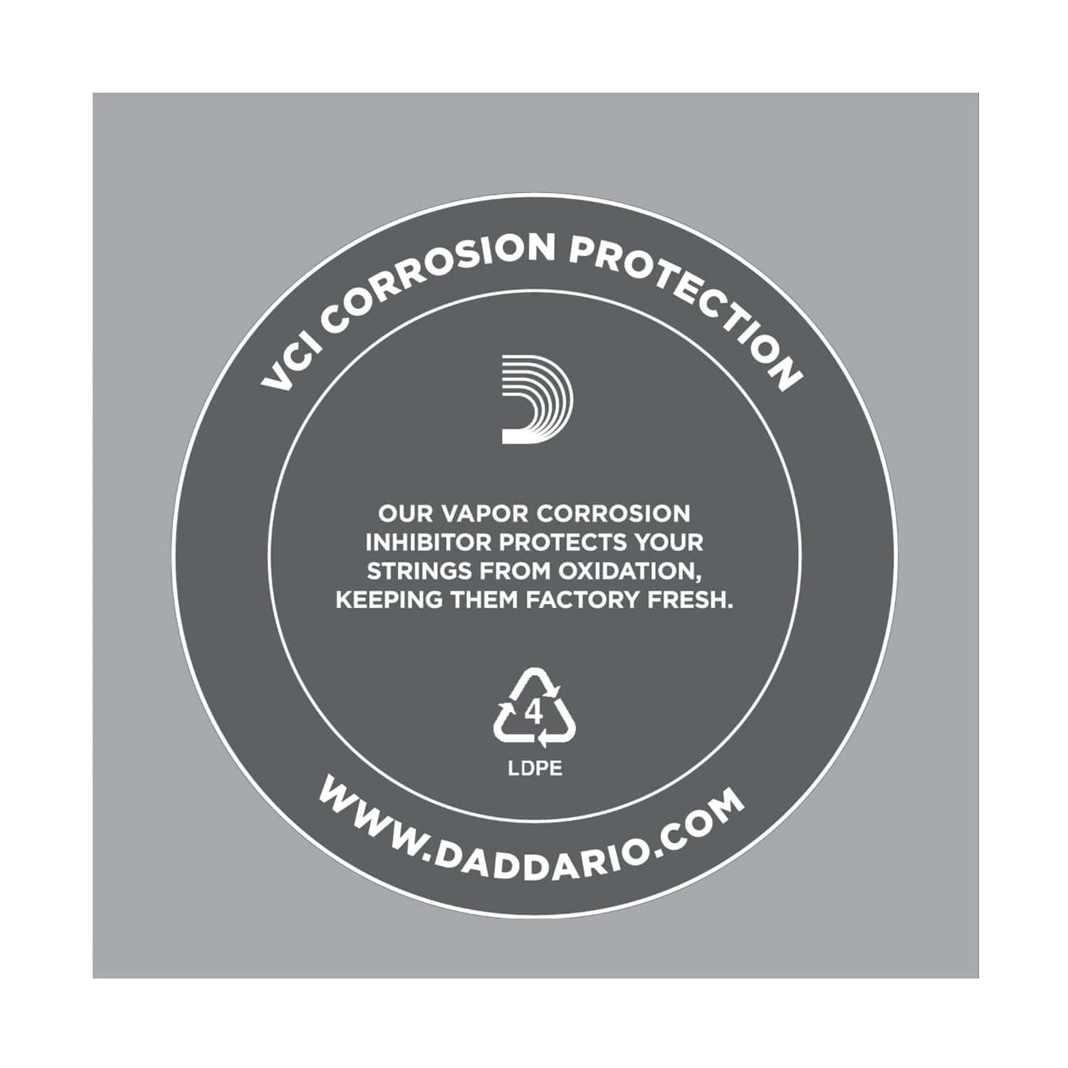 D’Addario PL007 Plain Steel Single String – Acoustic & Electric Guitar