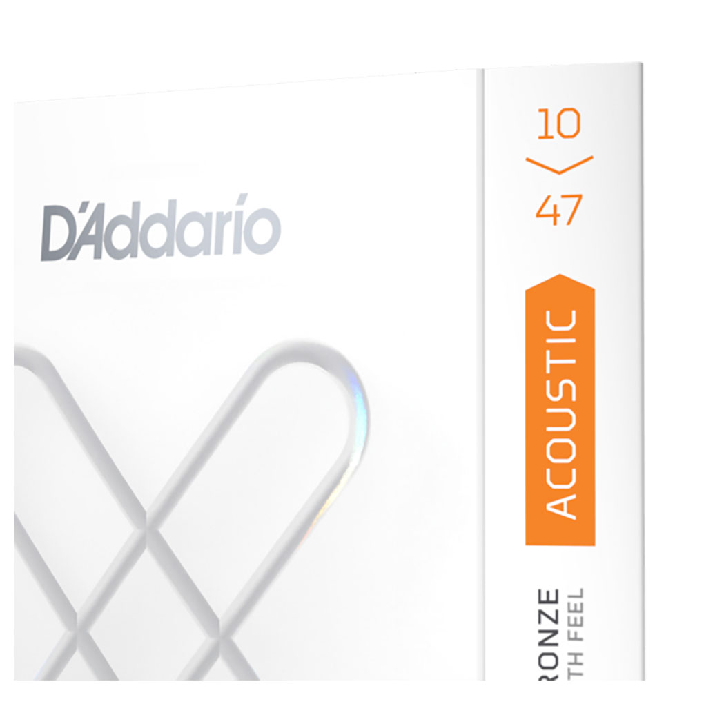 Acoustic Guitar Strings – D’Addario XSABR1047 – XS Coated – 80/20 Bronze – Extra Light – 10-47 5