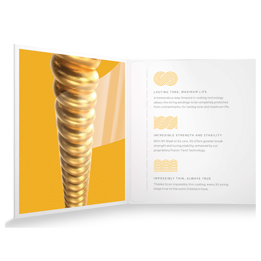 Acoustic Guitar Strings – D’Addario XSABR1256 – XS Coated – 80/20 Bronze – Light Top/Medium Bottom – 12-56 4