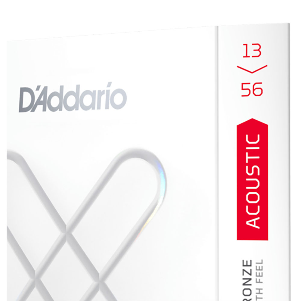Acoustic Guitar Strings – D’Addario XSABR1356 – XS Coated – 80/20 Bronze – Medium – 13-56 5