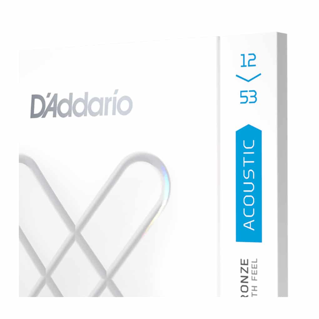 Acoustic Guitar Strings – D’Addario XSAPB1253 – Phosphor Bronze – Light – 12-53 5