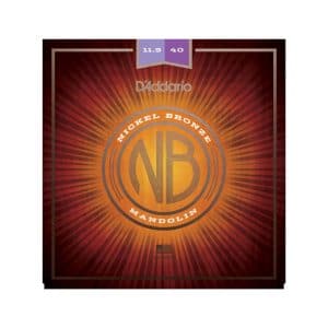 Mandolin Strings - D'Addario NBM11540 - Nickel Bronze - Custom Medium - 11.5-40 - Loop End