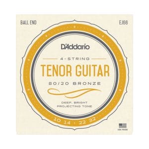 Tenor Guitar Strings - D'Addario EJ66 - 80/20 Bronze - 10-32