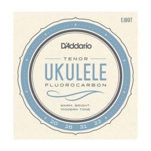 Ukulele Strings - D'Addario EJ99T - Fluorocarbon - Tenor Set - GCEA High G Tuning