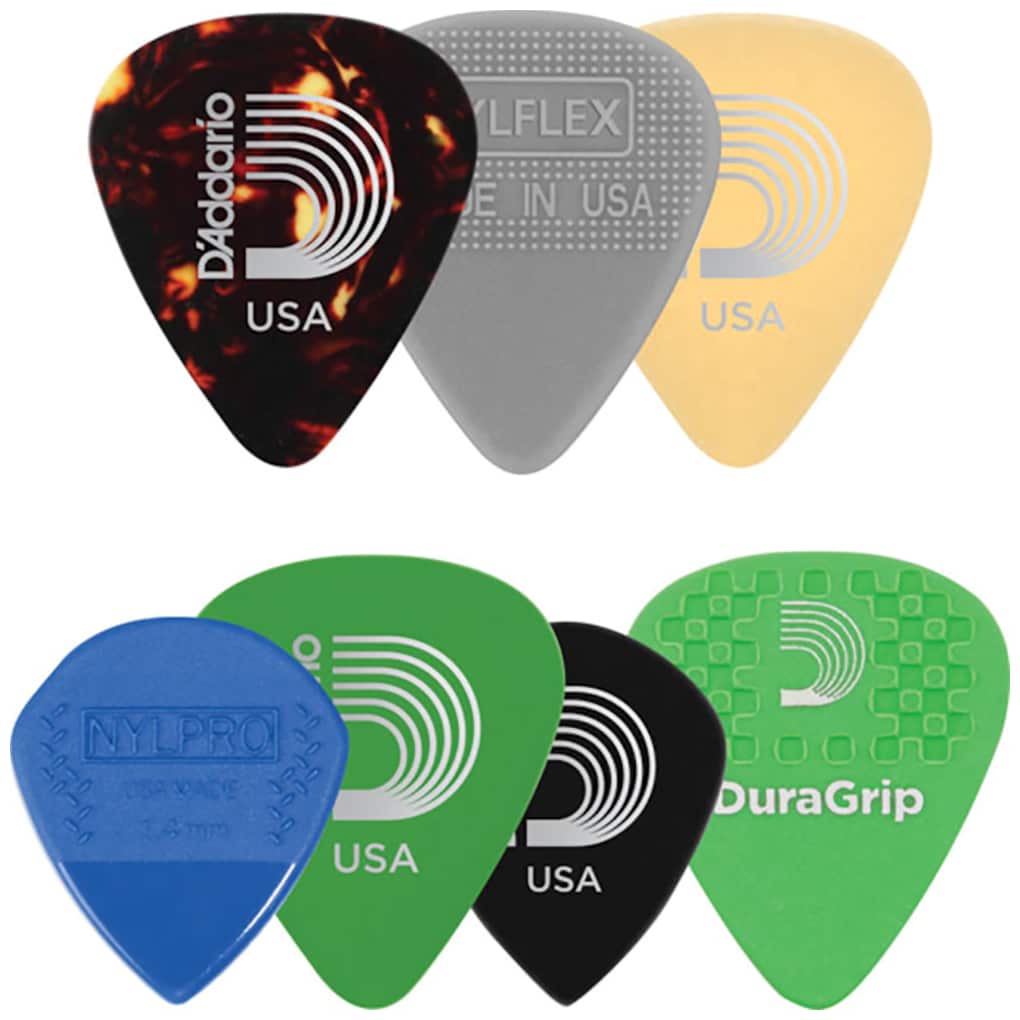 D’Addario – Planet Waves – Variety Pack – Assorted Guitar Picks – Medium – 7 Pack – 1XVP4-5 1