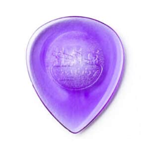 6 x Dunlop Lexan Big Stubby Guitar Picks - Light Purple - 2.0mm