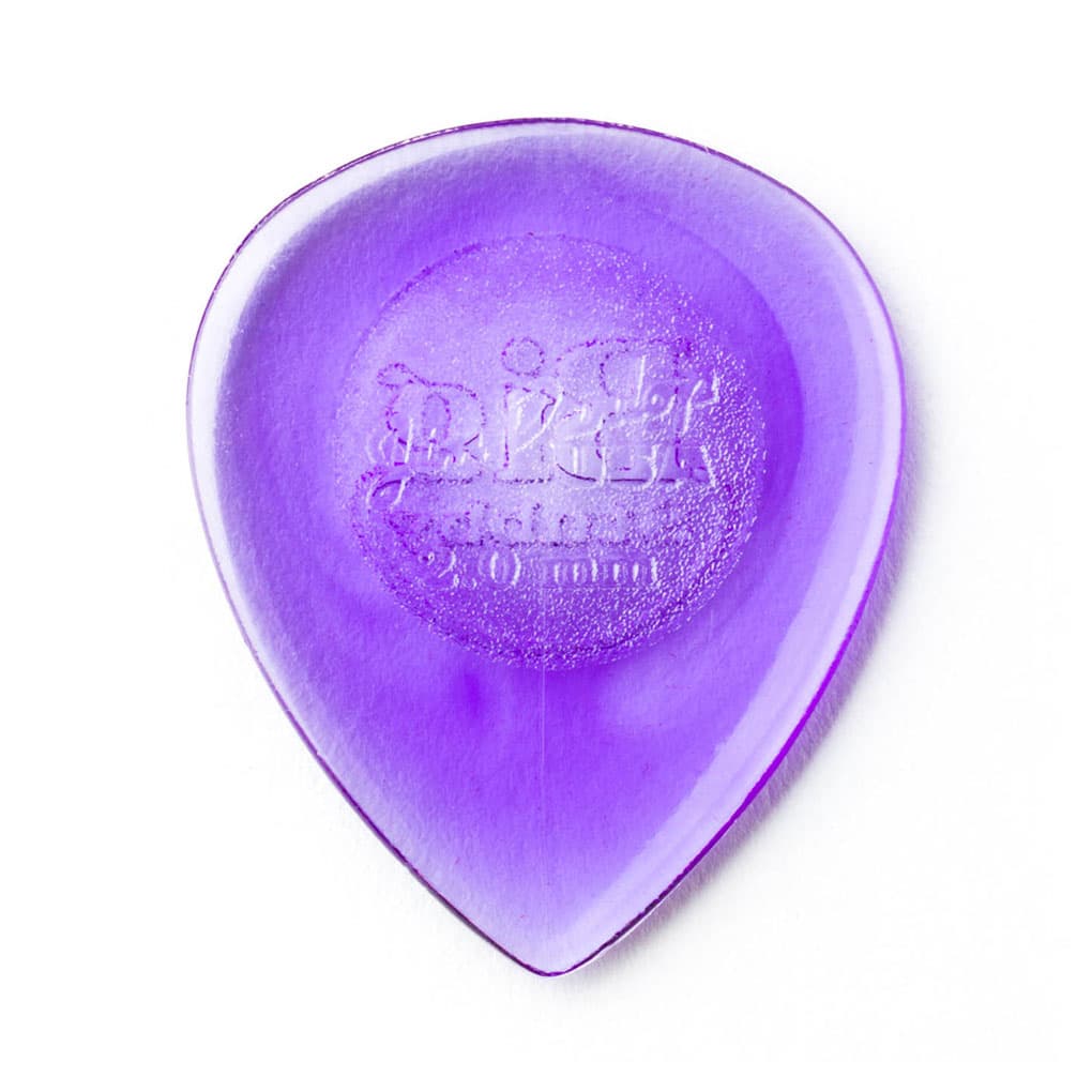 6 x Dunlop Lexan Big Stubby Guitar Picks – Light Purple – 2