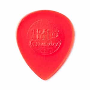 6 x Dunlop Lexan Big Stubby Guitar Picks - Red - 1.0mm