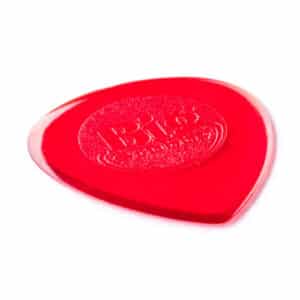 6 x Dunlop Lexan Big Stubby Guitar Picks – Red – 1