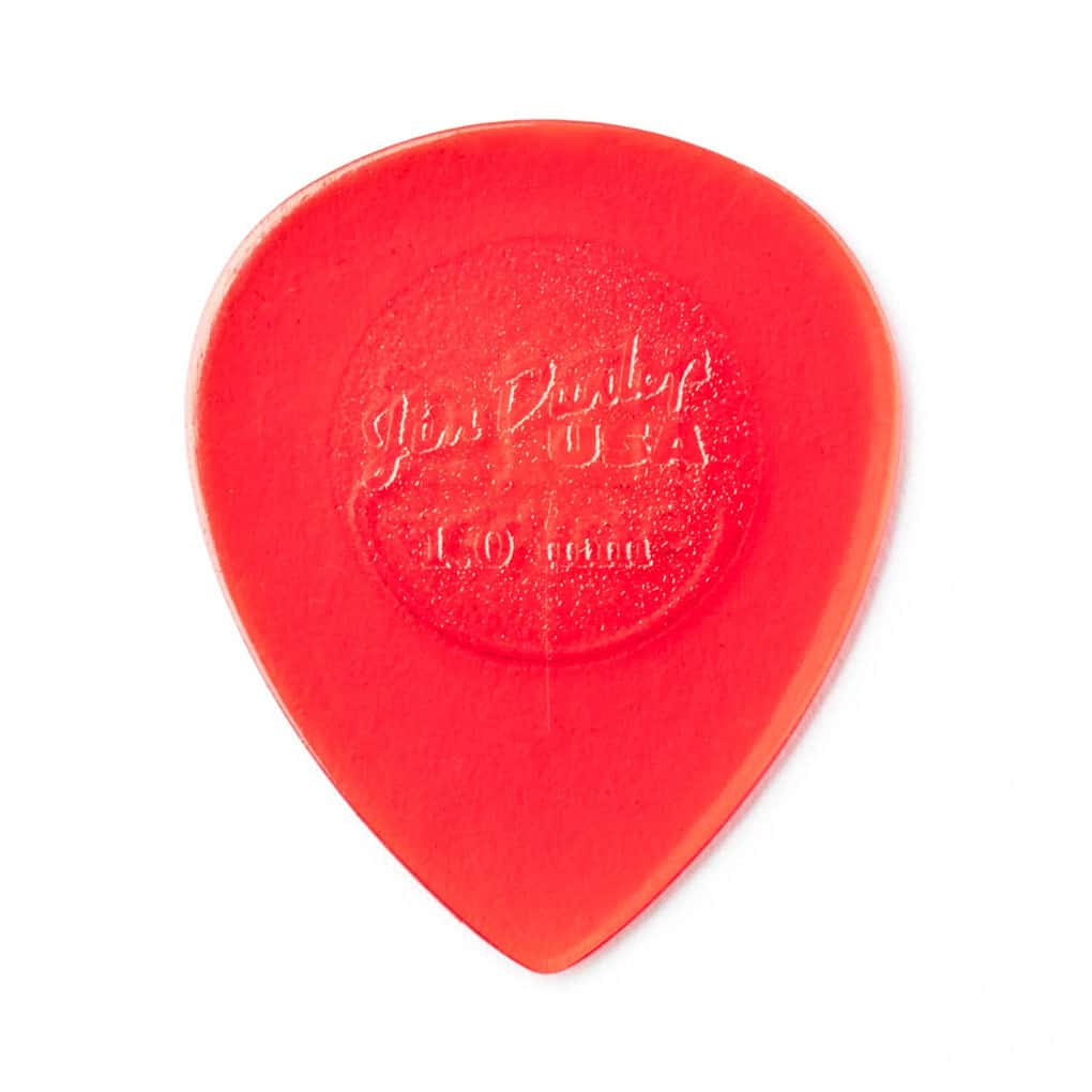 6 x Dunlop Lexan Big Stubby Guitar Picks – Red – 1