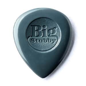 Dunlop Nylon Big Stubby Guitar Picks - Grey - 3.0mm - 6 Pack