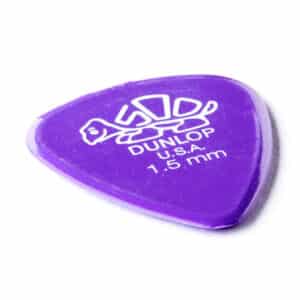 6 x Dunlop Delrin 500 Standard Guitar Picks – Lavender – 1