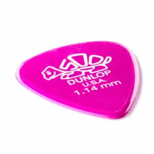 6 x Dunlop Delrin 500 Standard Guitar Picks – Magenta – 1