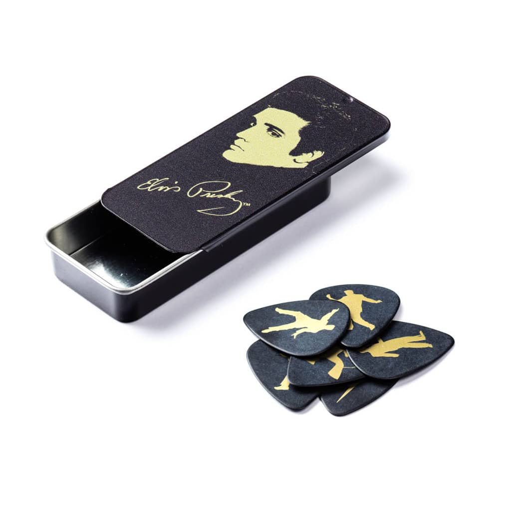 Dunlop – Elvis Presley – Portrait Pick Tin – 6 Picks – Medium Gauge 1