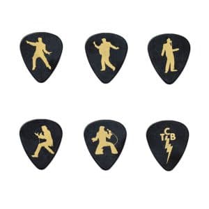 Dunlop – Elvis Presley – Portrait Pick Tin – 6 Picks – Medium Gauge 3