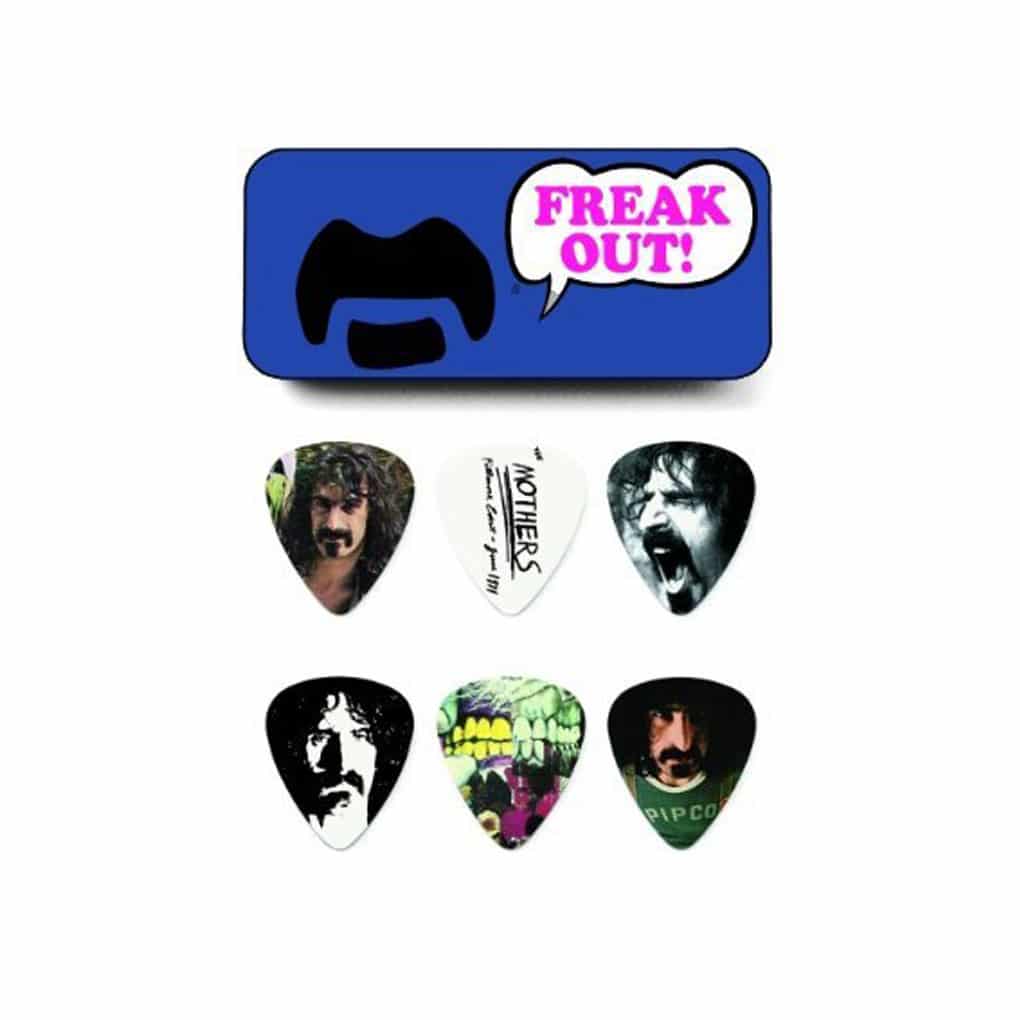 Dunlop – Frank Zappa Pick Tin – 6 Picks – Blue – Medium 1