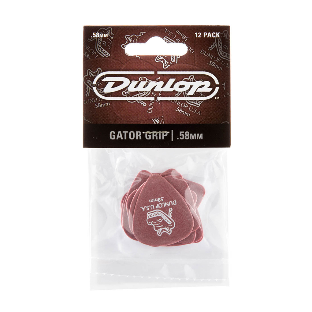 Dunlop – Gator Grip Standard Guitar Picks – 0