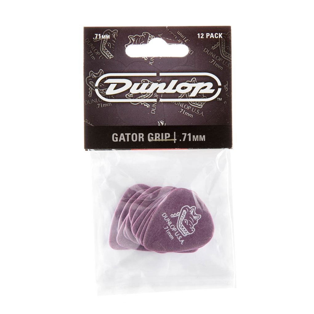 Dunlop – Gator Grip Standard Guitar Picks – 0