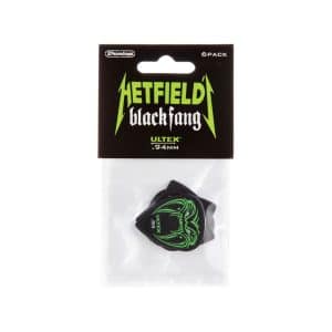 Dunlop – James Hetfield – Black Fang – 6 Ultex Picks – Plectrums – 0