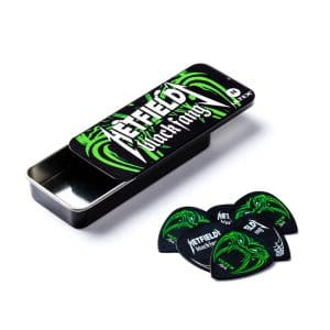 Dunlop Black Fang Guitar Picks - James Hetfield Signature, Ultex, 1.14mm, 6-Pack