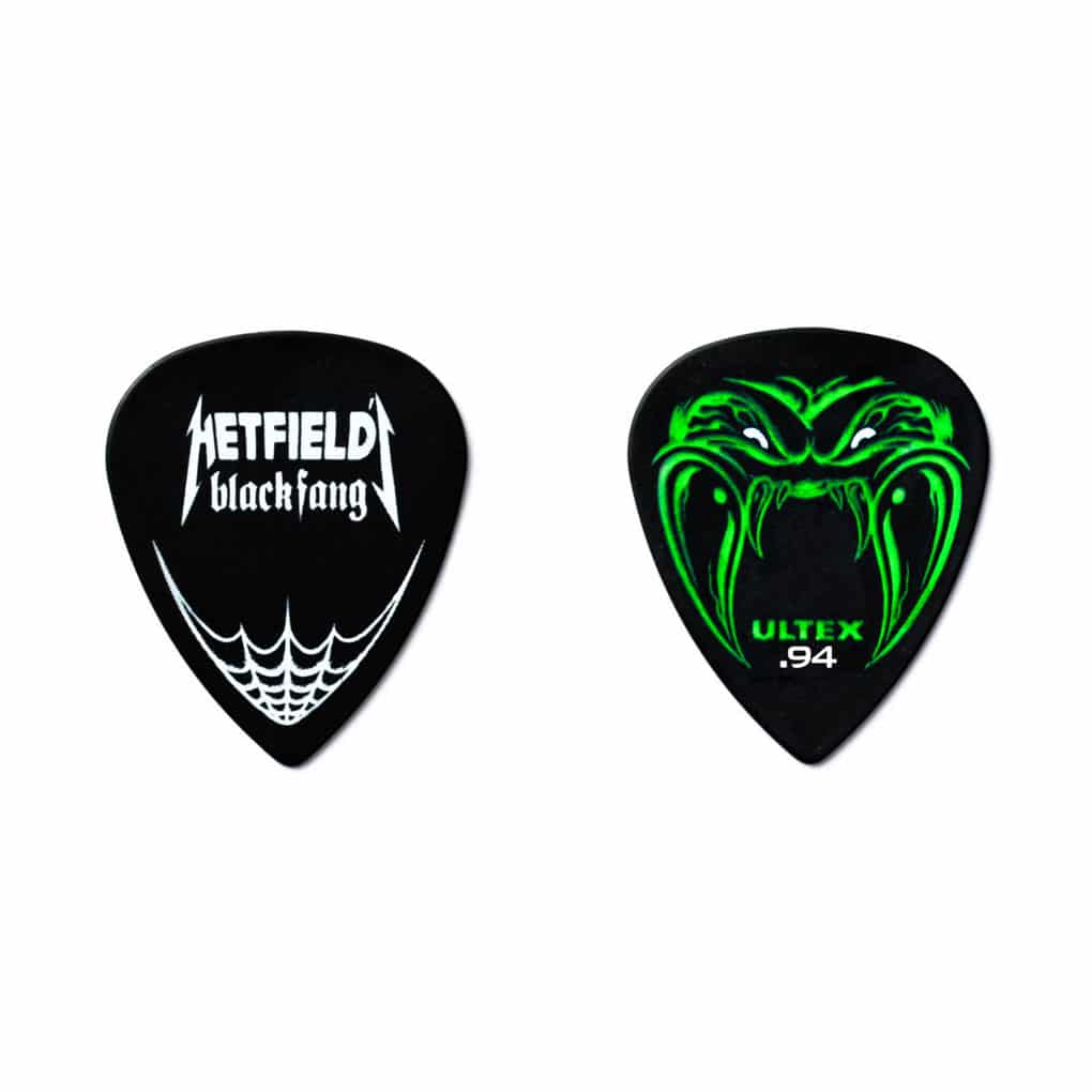 Dunlop – James Hetfield – Black Fang Pick Tin – 6 Picks – 0