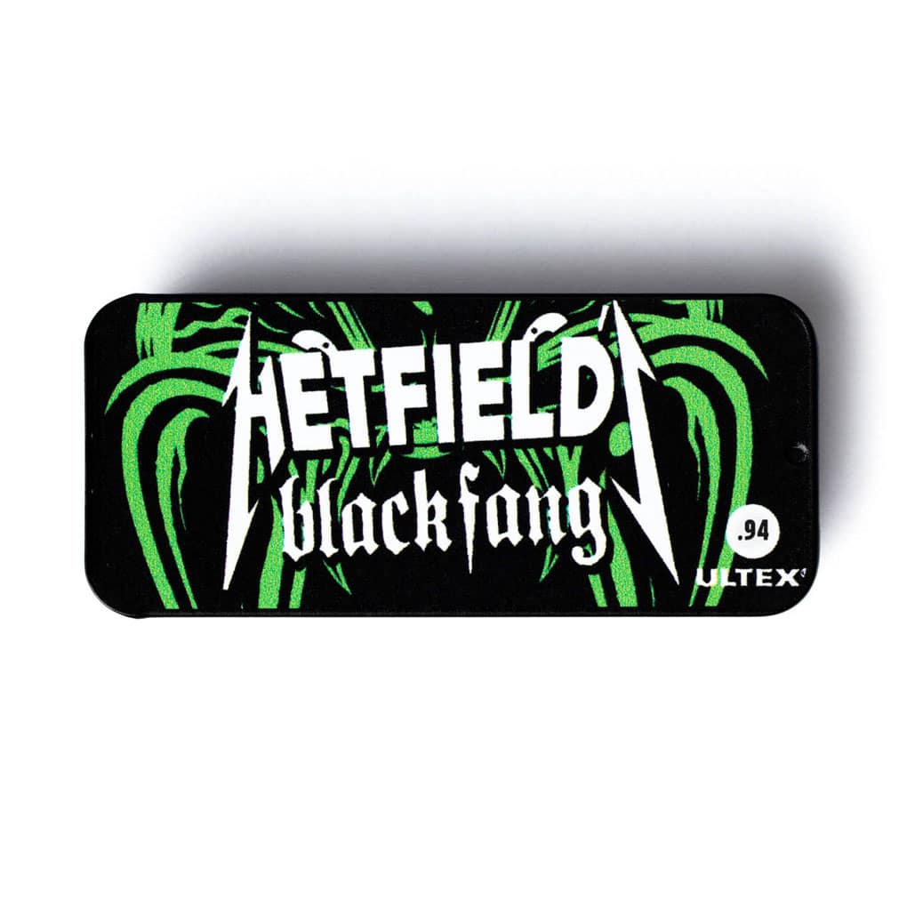 Dunlop – James Hetfield – Black Fang Pick Tin – 6 Picks – 0
