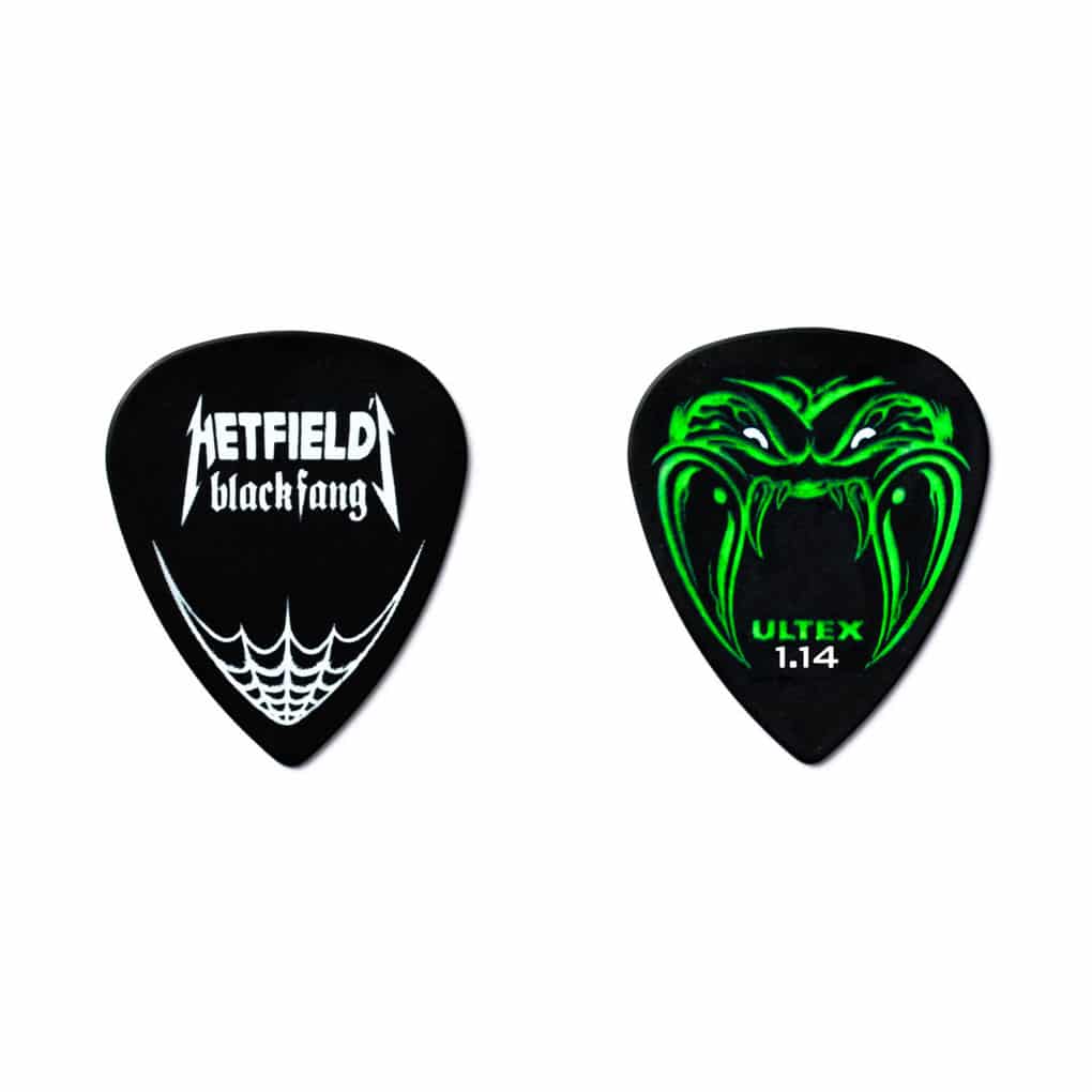 Dunlop – James Hetfield – Black Fang Pick Tin – 6 Picks – 1