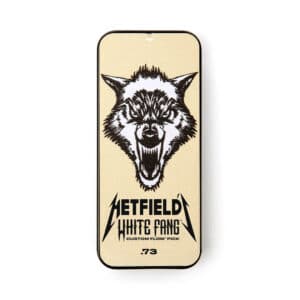 Dunlop – James Hetfield – White Fang Guitar Pick Tin – 6 Custom Flow Picks – 0