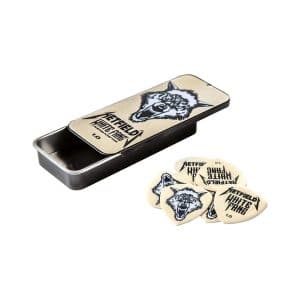 Dunlop - James Hetfield - White Fang Guitar Pick Tin - 6 Custom Flow Picks - 1.0mm