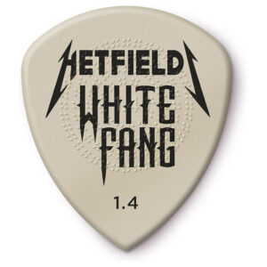 Dunlop - James Hetfield - White Fang Guitar Picks - 6 Custom Flow Picks - 1.4mm