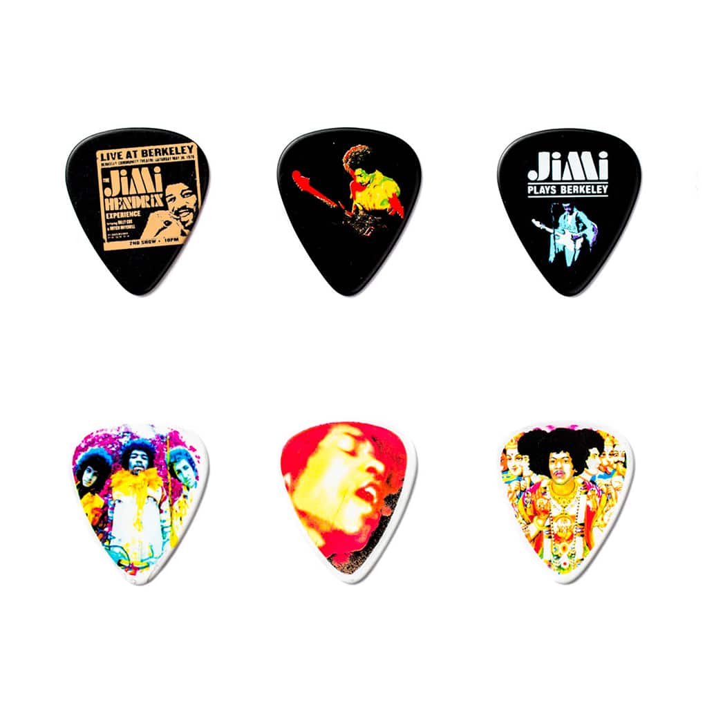 Dunlop – Jimi Hendrix – Bold As Love Pick Tin – 12 Picks – Medium Gauge 2