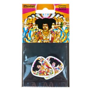 Dunlop - Jimi Hendrix - Bold As Love - Players Pack - 6 Picks - Medium Gauge