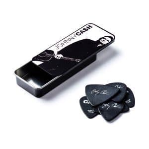 Dunlop - Johnny Cash - Legend Pick Tin - 6 Picks - Heavy Gauge