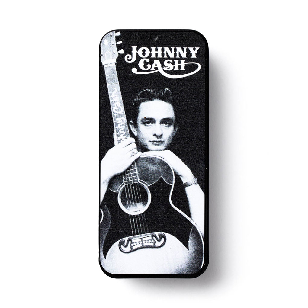 Dunlop – Johnny Cash – Memphis Pick Tin – 6 Picks – Medium Gauge 3