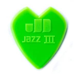 Dunlop – Kirk Hammett – Custom Jazz III – 6 Guitar Picks – Green – 1