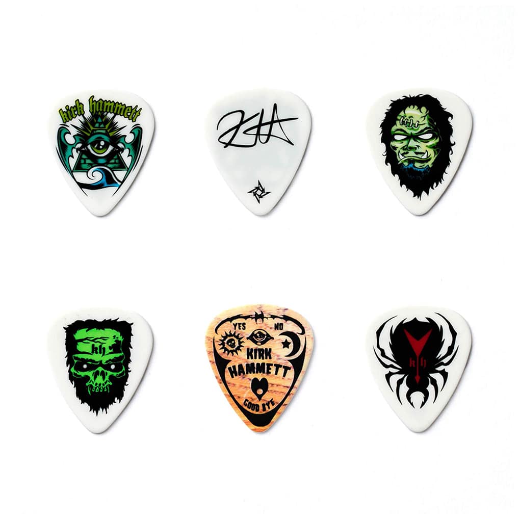 Dunlop – Kirk Hammett Metallica – Monster Pick Tin – 6 Picks – 0