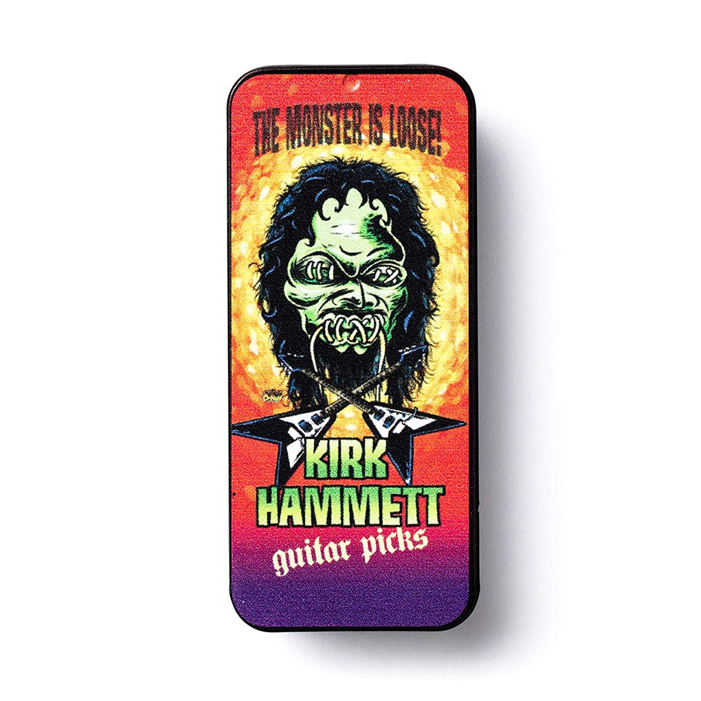 Dunlop – Kirk Hammett Metallica – Monster Pick Tin – 6 Picks – 0