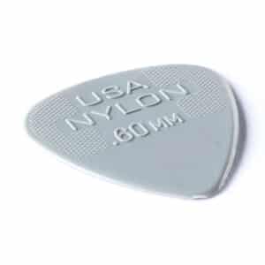 6 x Dunlop Nylon Standard Guitar Picks – Grey – 0