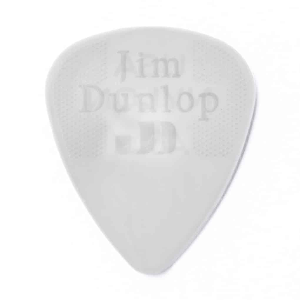 6 x Dunlop Nylon Standard Guitar Picks – White/Cream – 0