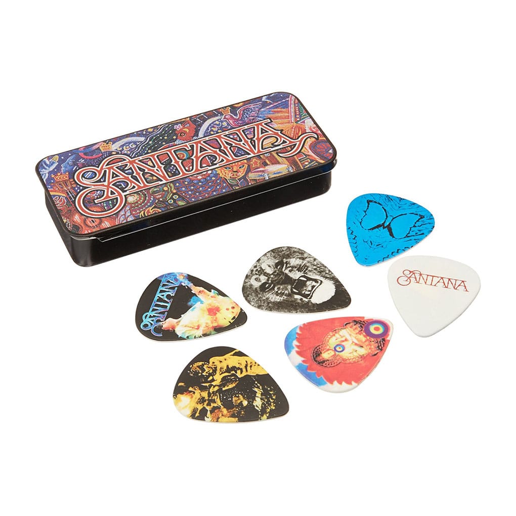 Dunlop – Santana Pick Tin – 6 Picks – Heavy 1