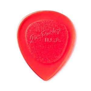 6 x Dunlop Lexan Small Stubby Jazz Guitar Picks – Red – 1