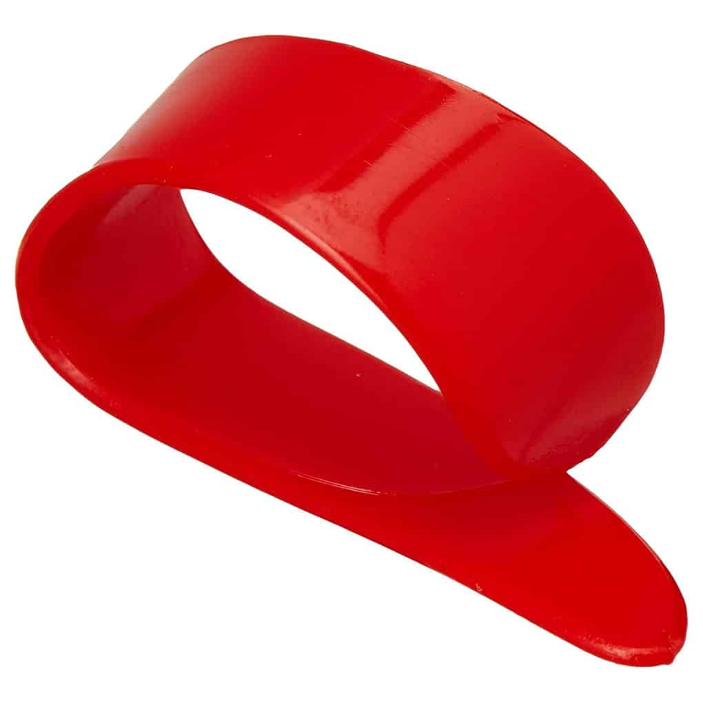 Dunlop – Delrin Thumb Picks – Red – Medium – 2 Pack 1