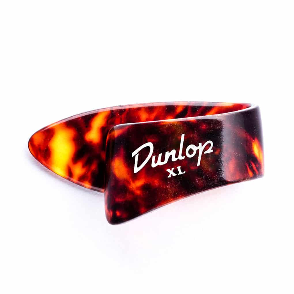 Dunlop – Plastic Thumb Picks – Tortoiseshell – Extra Large – 2 Pack 1