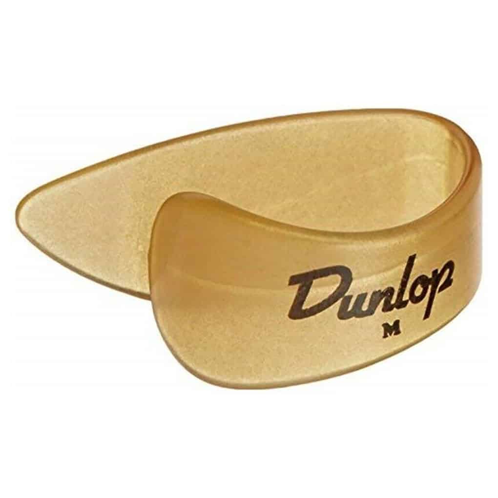Dunlop – Ultex Thumb Picks – Gold – Medium – 2 Pack 1