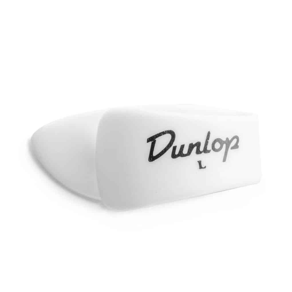 Dunlop – Plastic Thumb Picks – White – Large – 2 Pack 1