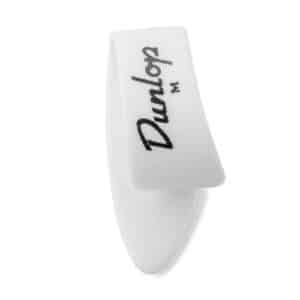 Dunlop – Plastic Thumb Picks – White – Medium – 2 Pack 2