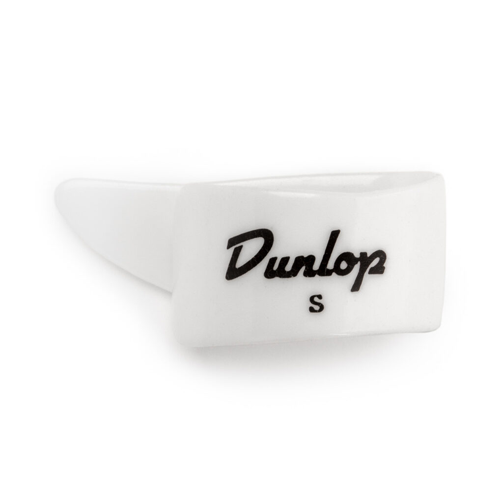 Dunlop – Plastic Thumb Picks – White – Small – 2 Pack 1