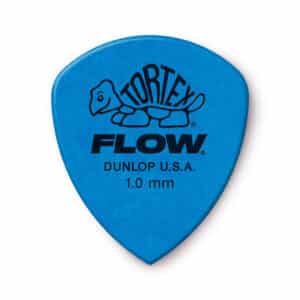 Dunlop - Tortex Flow Standard Guitar Picks - 1.0mm - Blue - 12 Pack