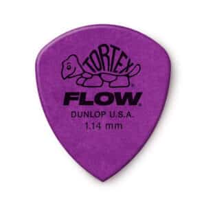 Dunlop - Tortex Flow Standard Guitar Picks - 1.14mm - Purple - 12 Pack