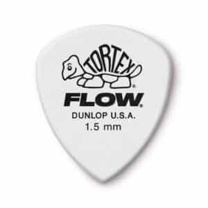 Dunlop - Tortex Flow Standard Guitar Picks - 1.5mm - White - 12 Pack